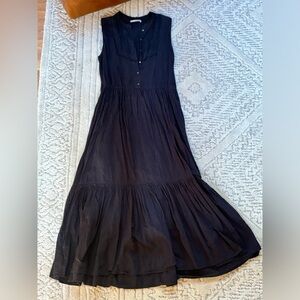 Beautiful Ulla Johnson Dress (S) with Subtle Floral Stitching